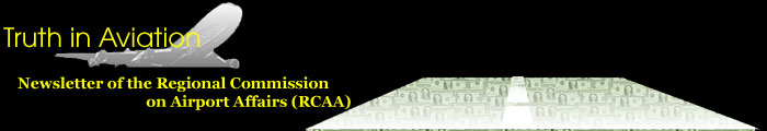 Truthin in Aviation, Newsletter of the Regional Commission on Airport Affairs